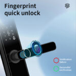 YIYUSJ H1 Indoor fingerprint smart lock - Image 5