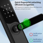 YIYUSJ F1 Indoor fingerprint smart lock - Image 9